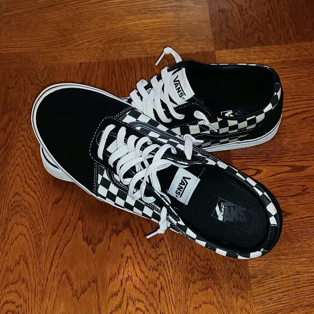 VANS Ward Checkered Low Top Mens Size 13